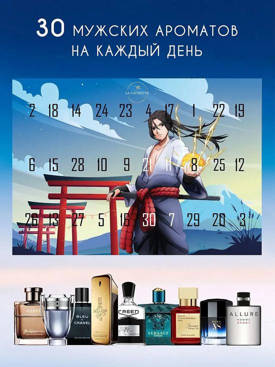 Адвент-календарь с парфюмом.