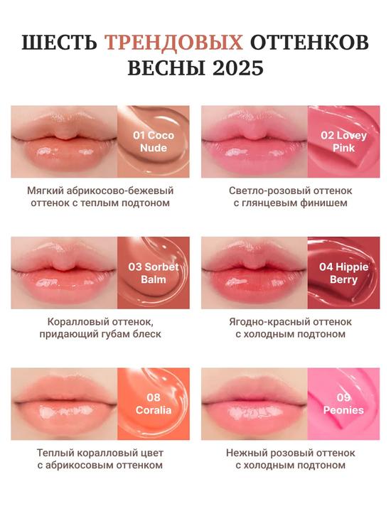 Оттеночный бальзам для губ Sorbet