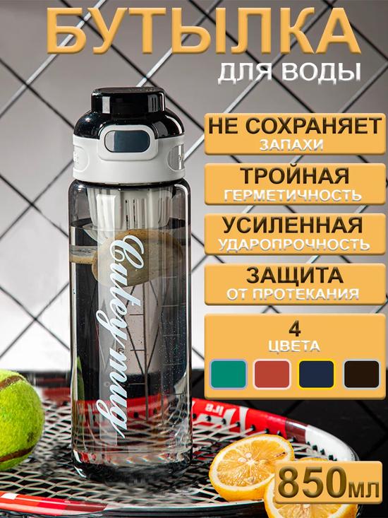 Бутылка для воды спортивная