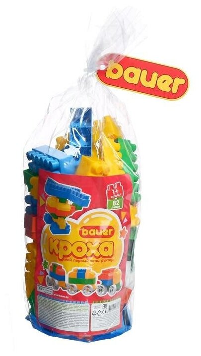 Развивающий конструктор Bauer "Кроха"