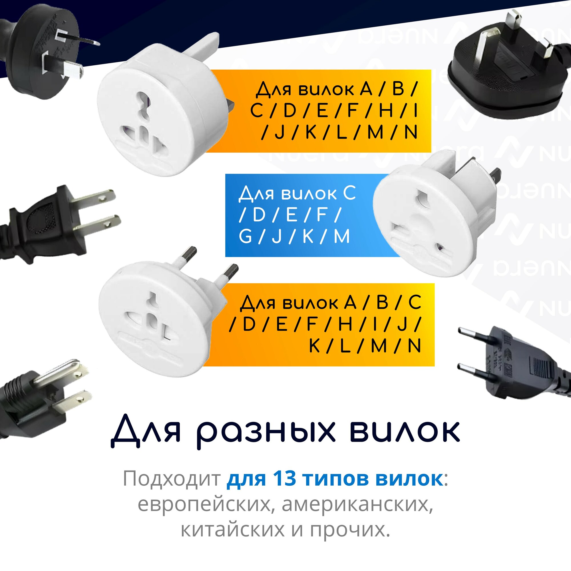 Туристический переходник NOBUS