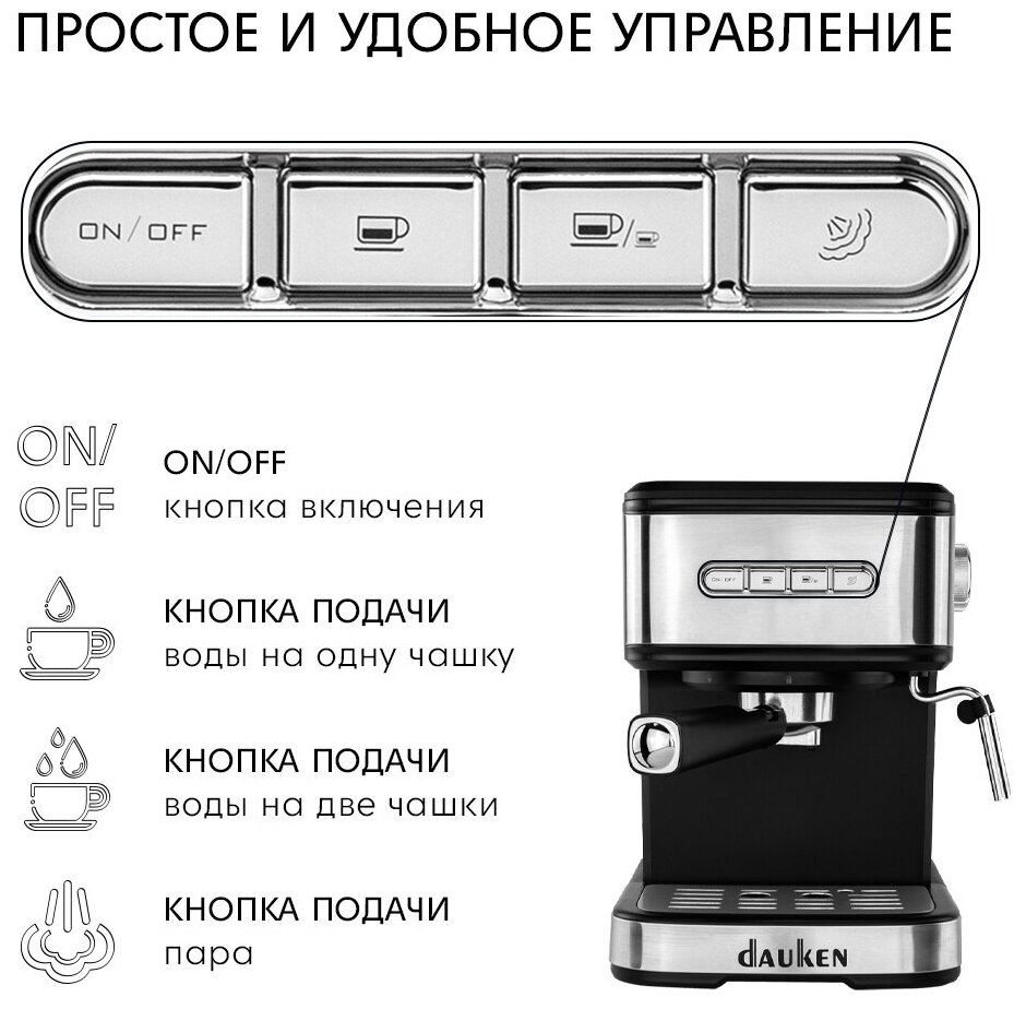 Кофеварка Dauken