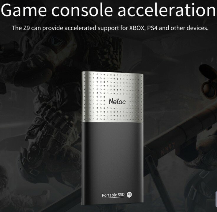 Внешний SSD Netac 250Gb