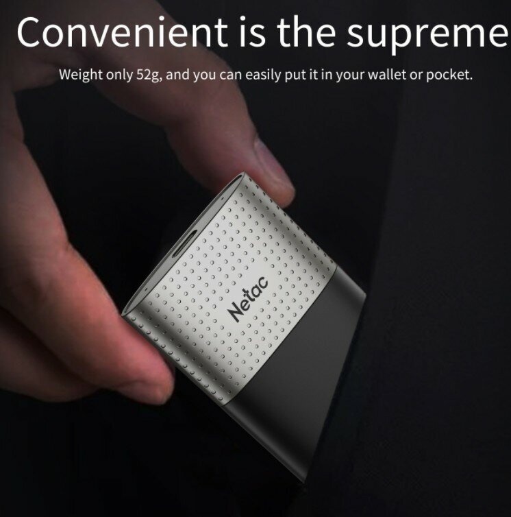 Внешний SSD Netac 250Gb