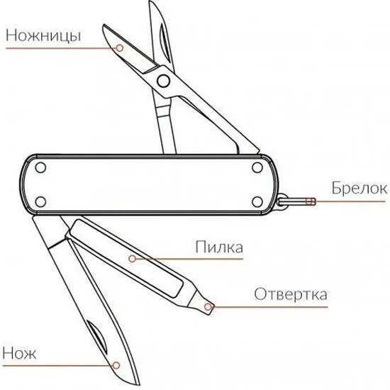 Нож-брелок Nextool