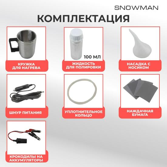 Набор для полировки фар