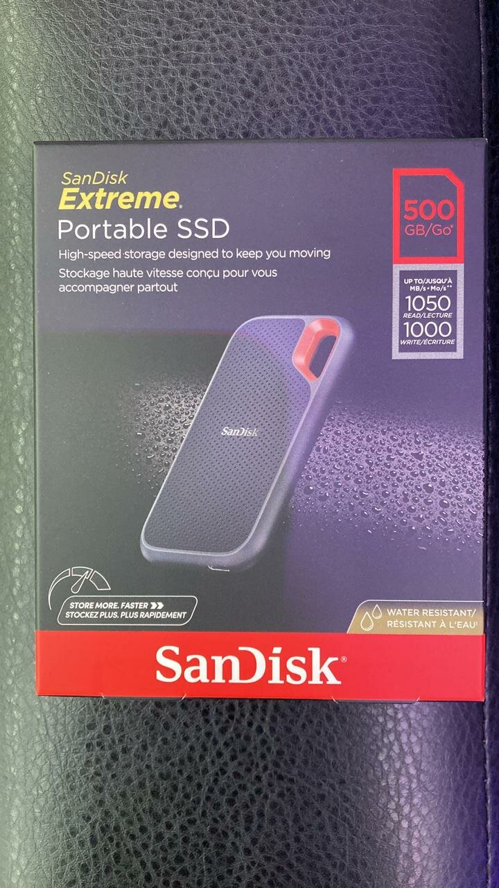 Внешний SSD SanDisk Extreme