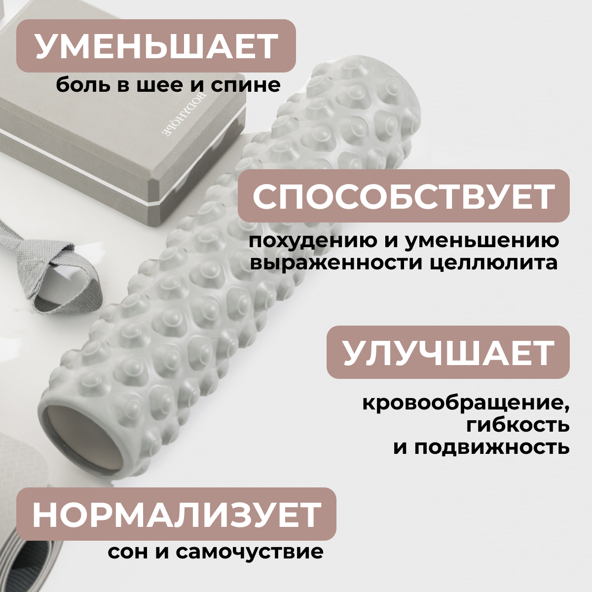 Ролик массажный BODYHOPE