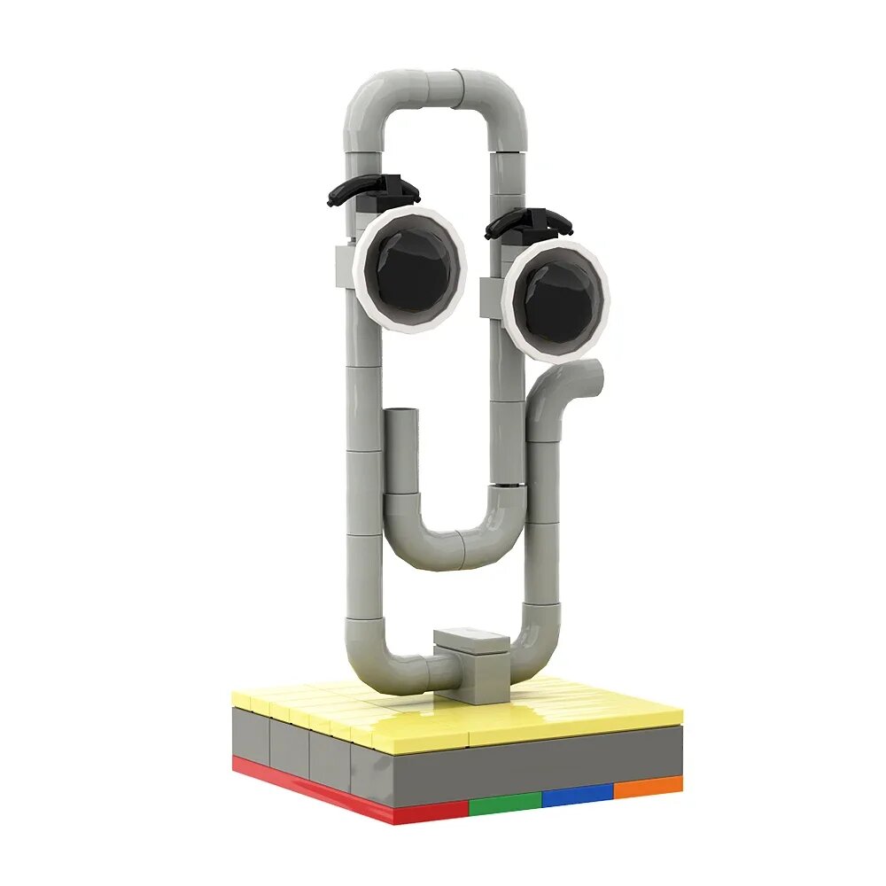 GOBRICKS MOC Clippy