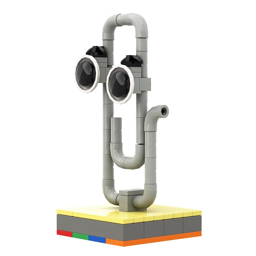 GOBRICKS MOC Clippy