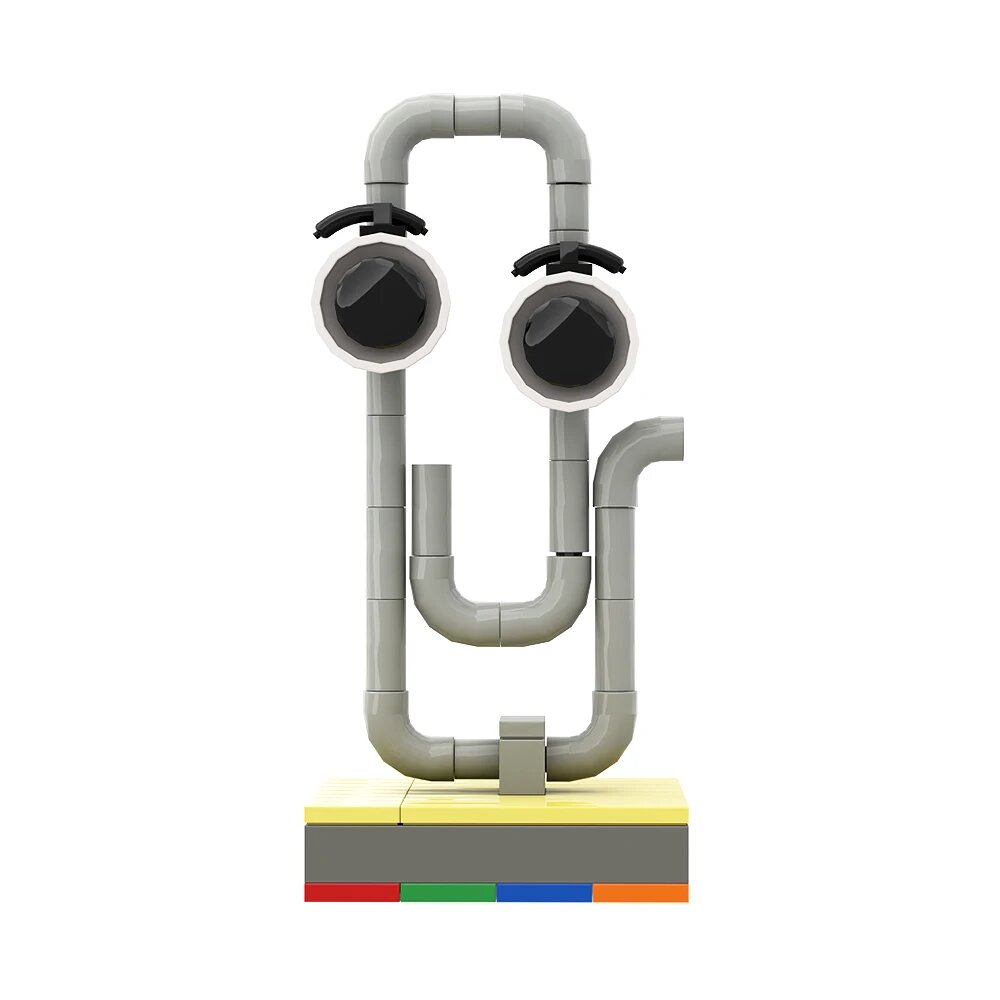 GOBRICKS MOC Clippy