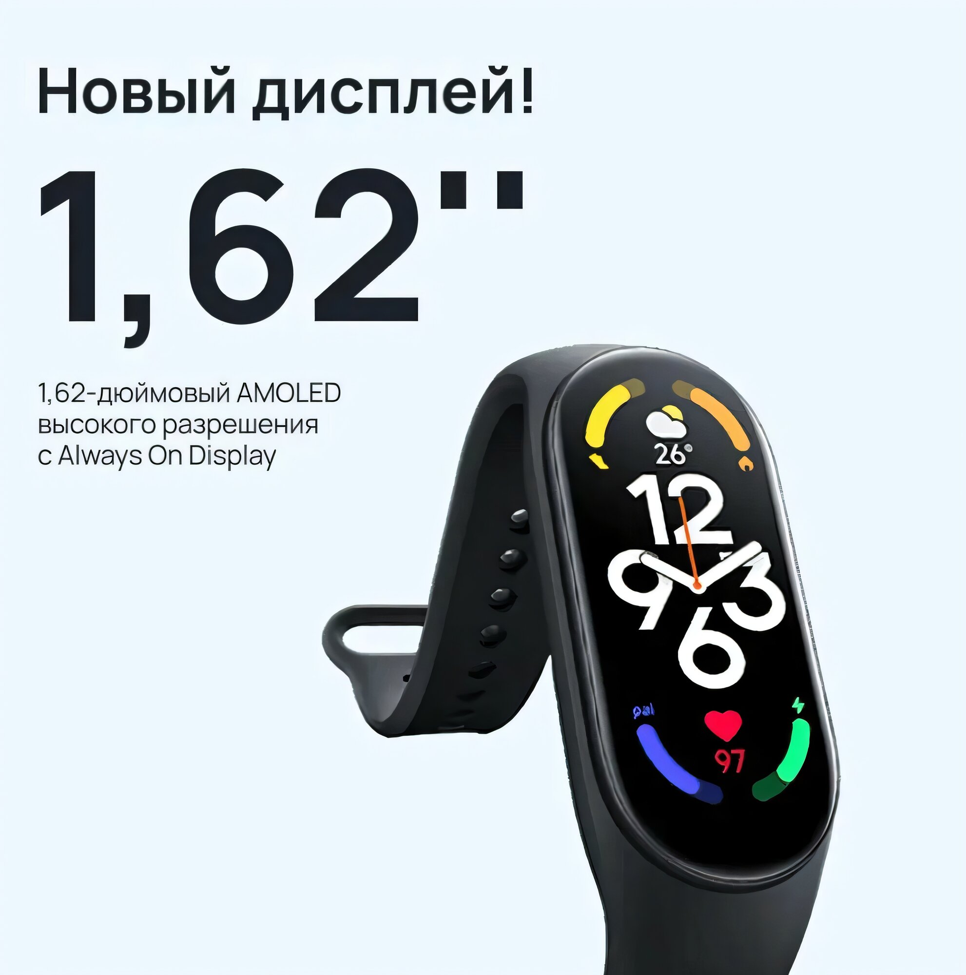 Фитнес-браслет Xiaomi Mi Smart Band 7