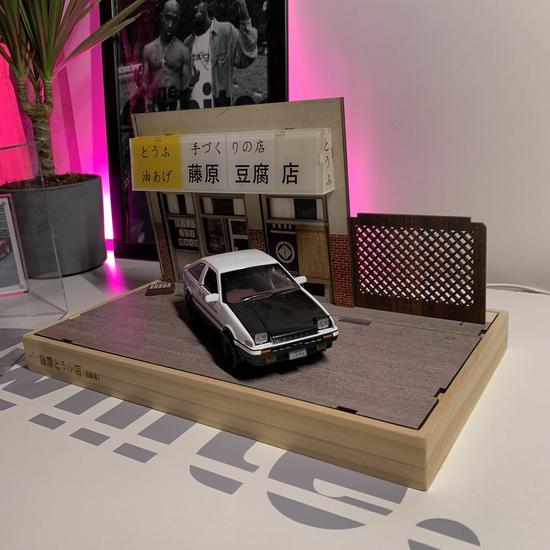 Ночник Initial D+Toyota Ae86