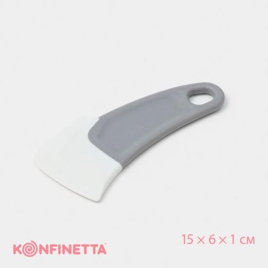 Силиконовый скребок-шпатель KONFINETTA